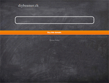 Tablet Screenshot of diybeamer.ch